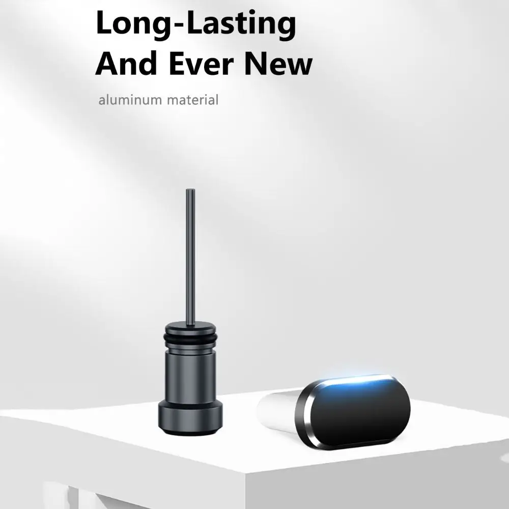 Phone Accessories 3.5mm Earphone Jack Earphone Jack Cover Data Port Type C Plug Type-C Anti Dust Plug Dust Plug Protector Cap