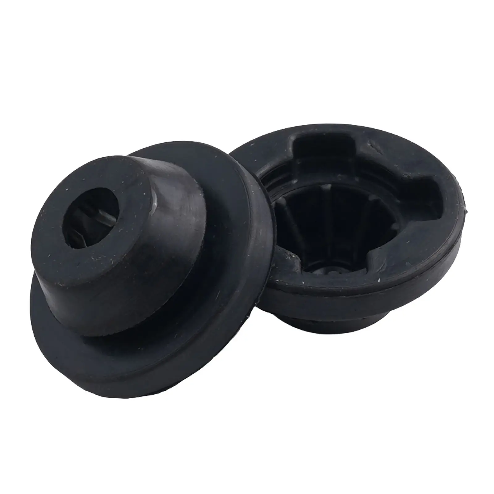 Car Accessories 2x Air Filter Shell Rubber Pad Bushing 16557-6N200 For NISSAN For QASHQAI Black Hight Quailtly Durable