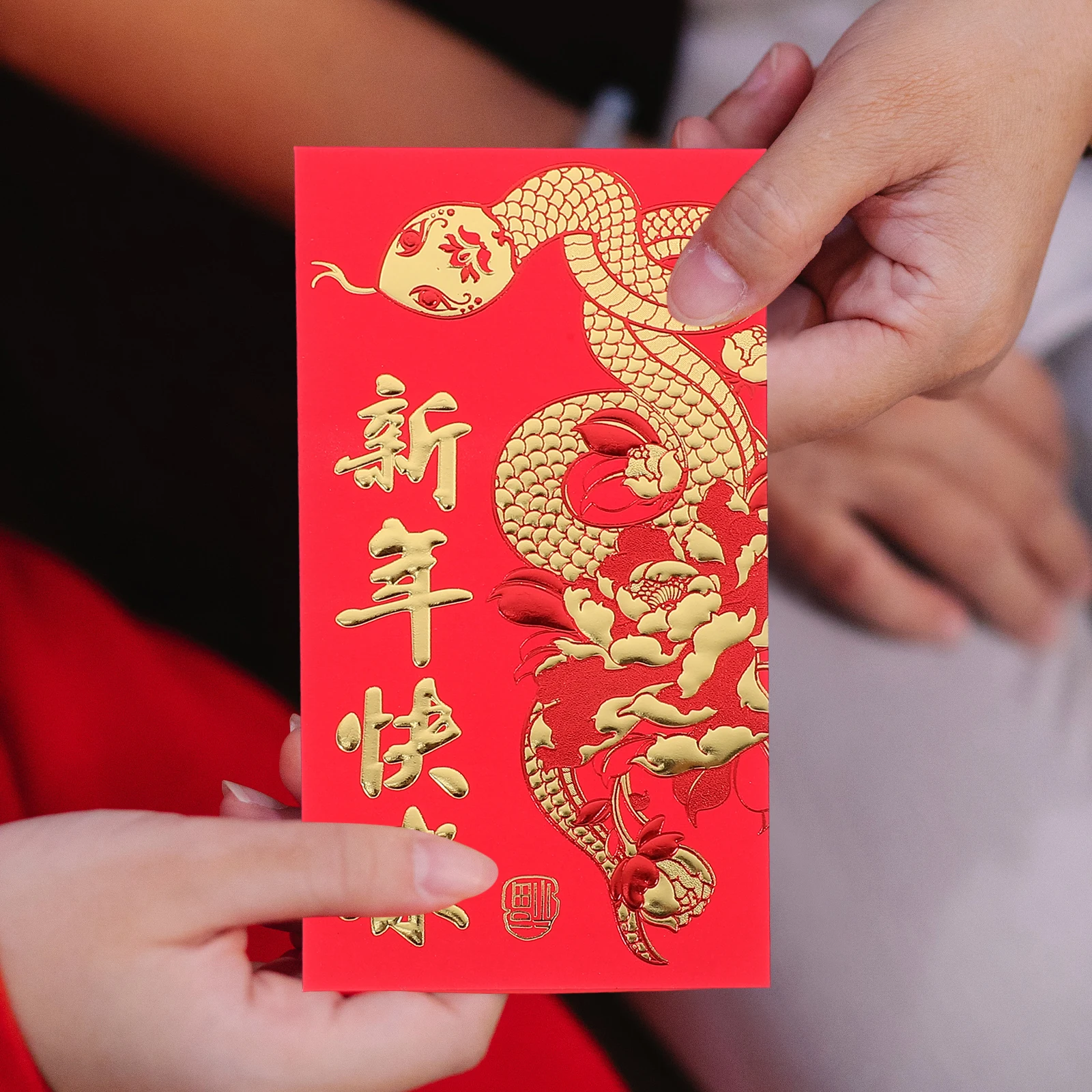 

36 Pcs Decorate Year of The Snake Red Envelope Lunar New Decorations Paper Envelopes Chinese Packet