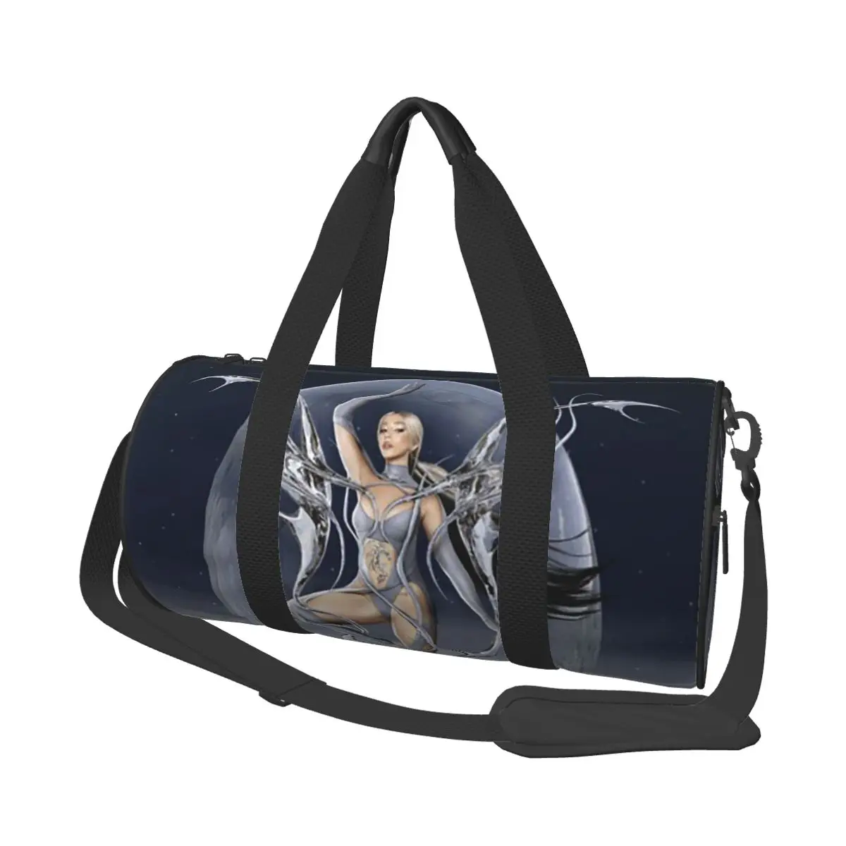 

Spanish Lola Indigo Large Duffle Gym Bag Multi-Functional Duffle Travel Bags Handbags Fitness bag