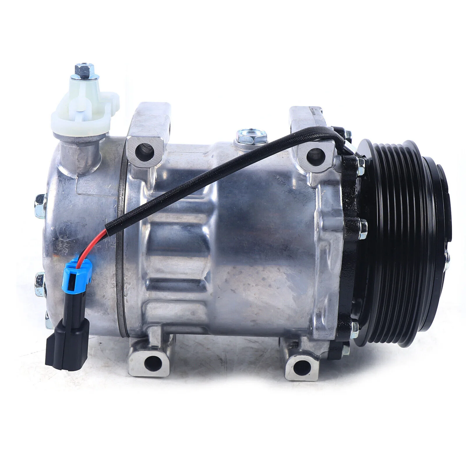 A/C AC Compressor with Clutch Replacement SD7H15 Fits For Peterbilt & Kenworth T660 T800 4039 4424 4731 Durable Compressor