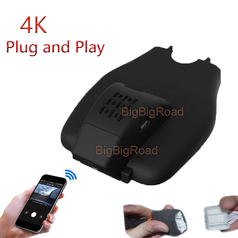 

For Buick GL8 GL 8 2013 2014 2015 2016 2017 2018-2021 4K Plug And Play Car Video Recorder Wifi DVR Dash Cam Camera FHD 2160P