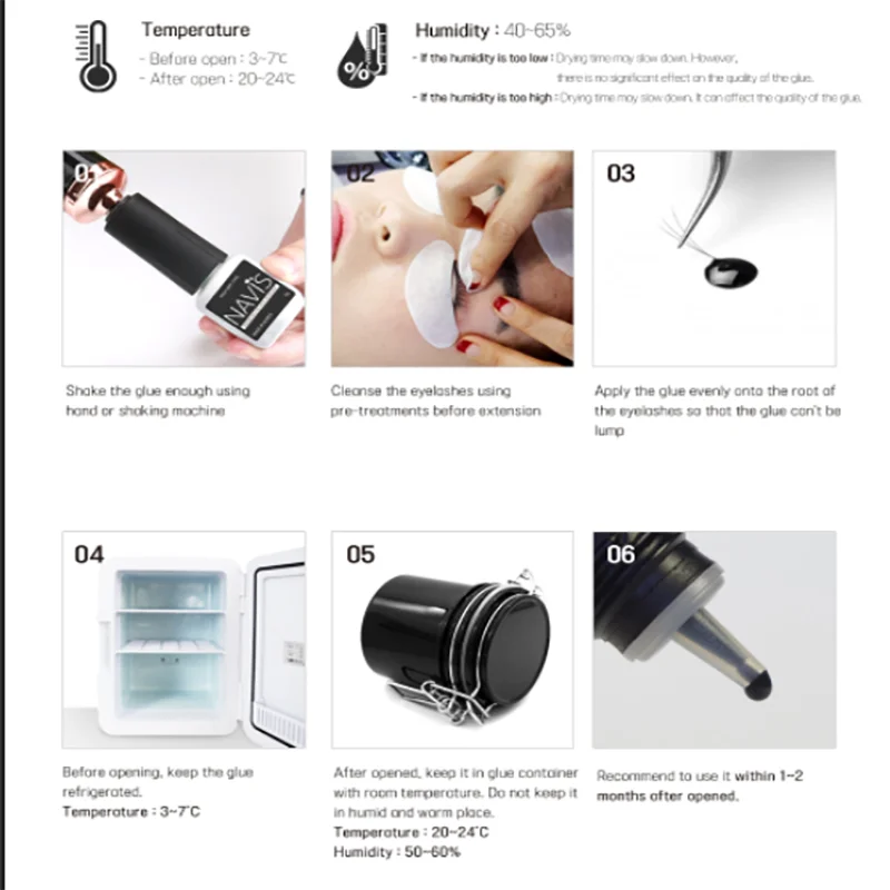 BLACK BERRY Lash Extension Glue Madein Korea Grafting eyelash glue original eyelash extension glue excellent stability fast