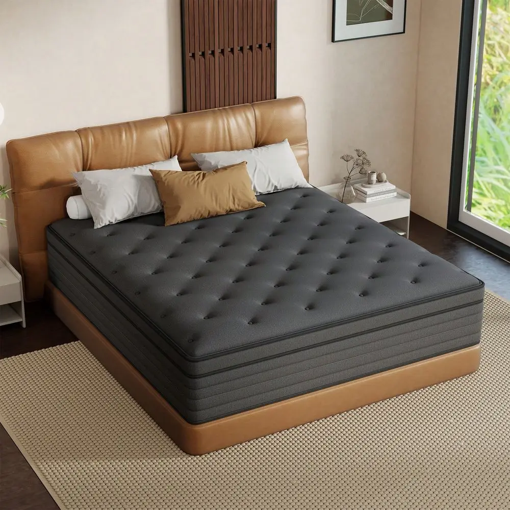 

10 12 14 Inch High Quality High Rebound Twin Full Queen King Size Gel Memory Foam Hybrid Medium Firm Bed Mattress
