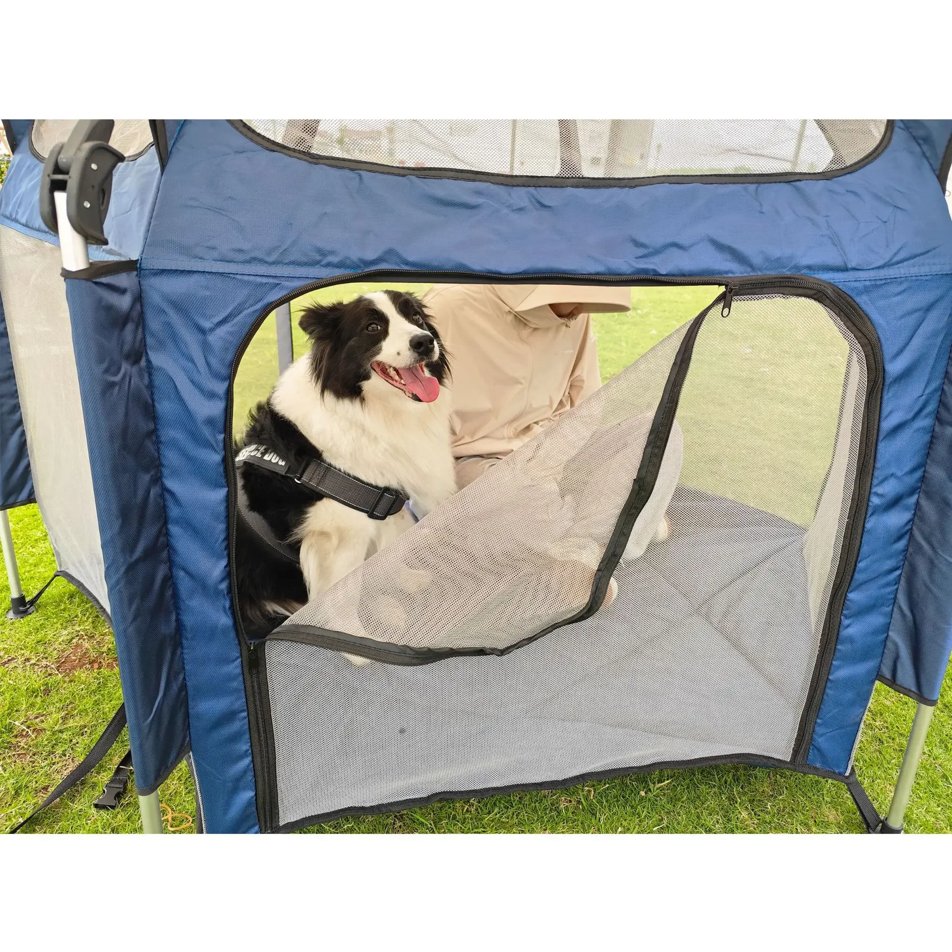 Dog tent fence Foldable outdoor beach household indoor cat tent