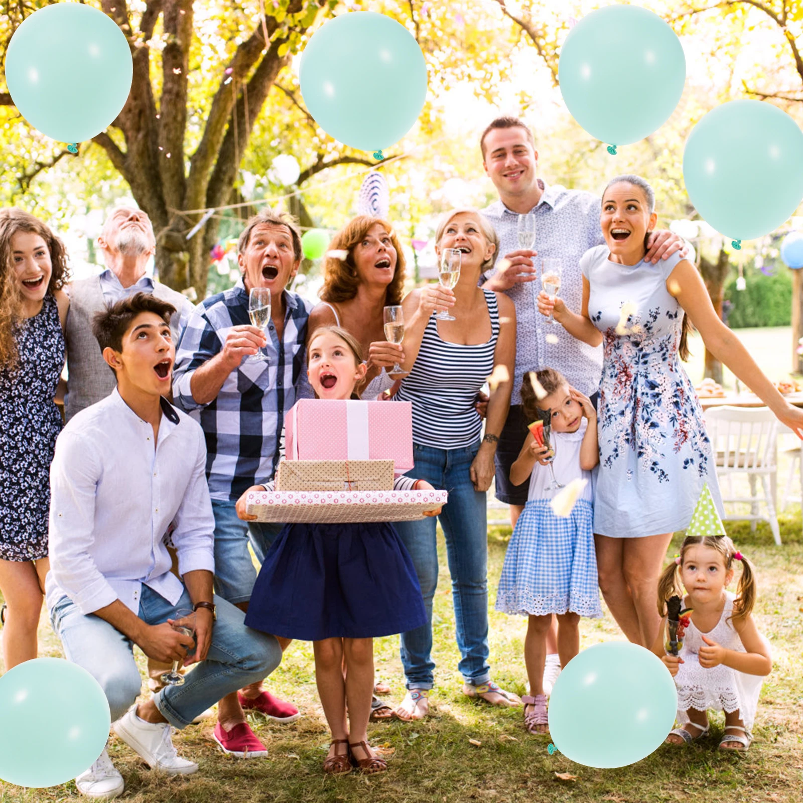 

100 Pcs Suite Arch Balloon Wedding Balloons Kit Emulsion Festival for Birthday Party
