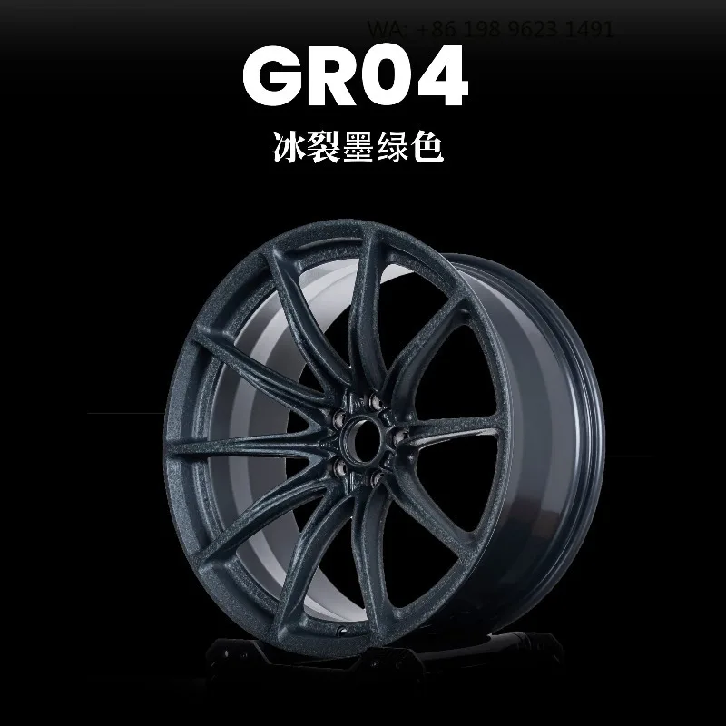 High End Customized Wheel Hub Multiple Inch Deep Concave Forged Alloy Rims, 5x3 PCD Gold Polished Finish, Single Piece Sporty C