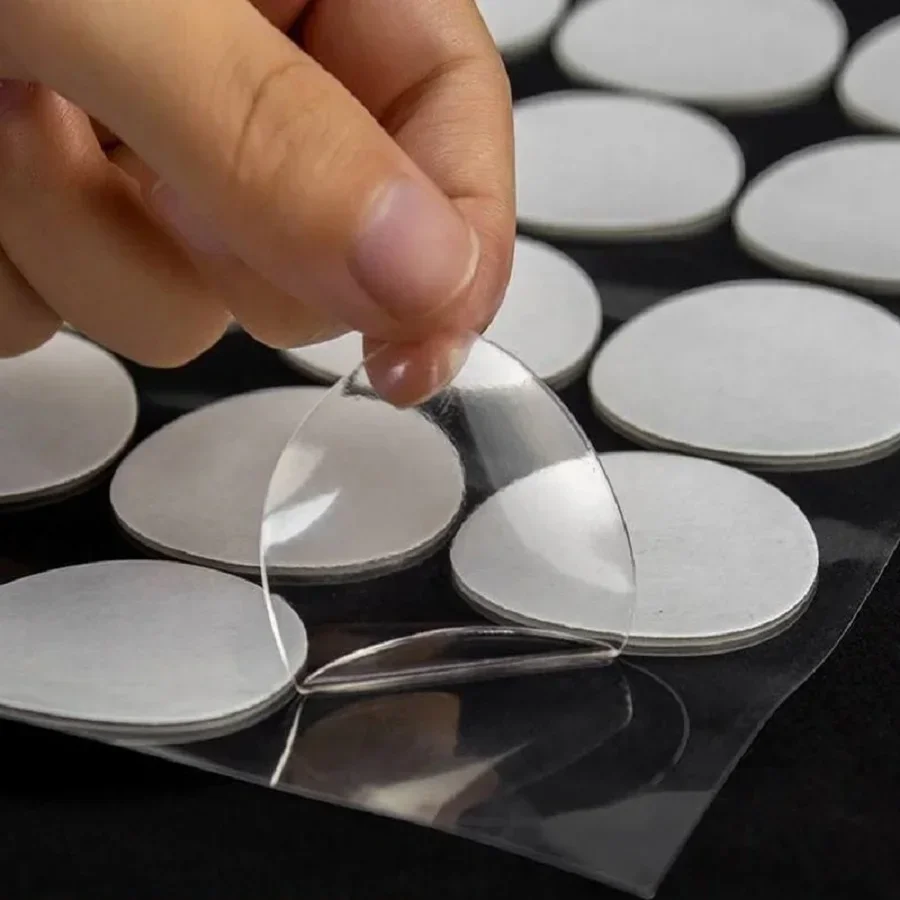 8-40mm Transparent Double-Sided Tape Stickers Adhesive Dots Round Acrylic No Trace Waterproof Dot Sticker for Craft DIY Art Home