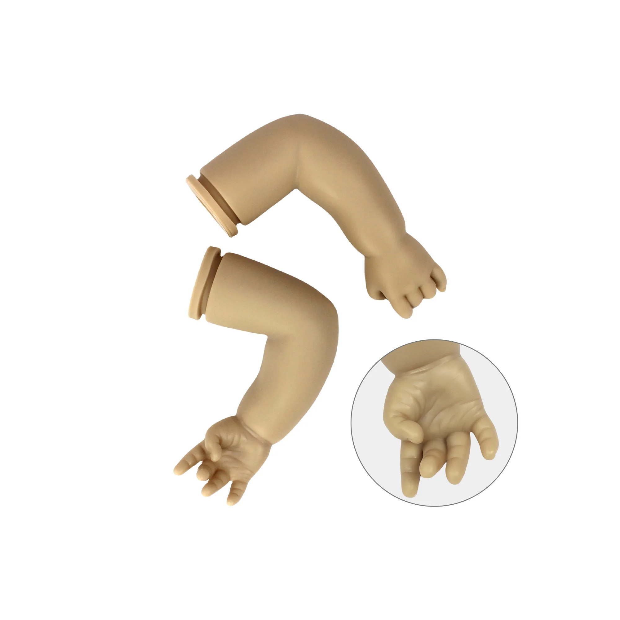 22 Cal niezmontowany zestaw George odrodzony niemalowany DIY części miękkie w dotyku realistyczne odrodzone zabawka dla malucha