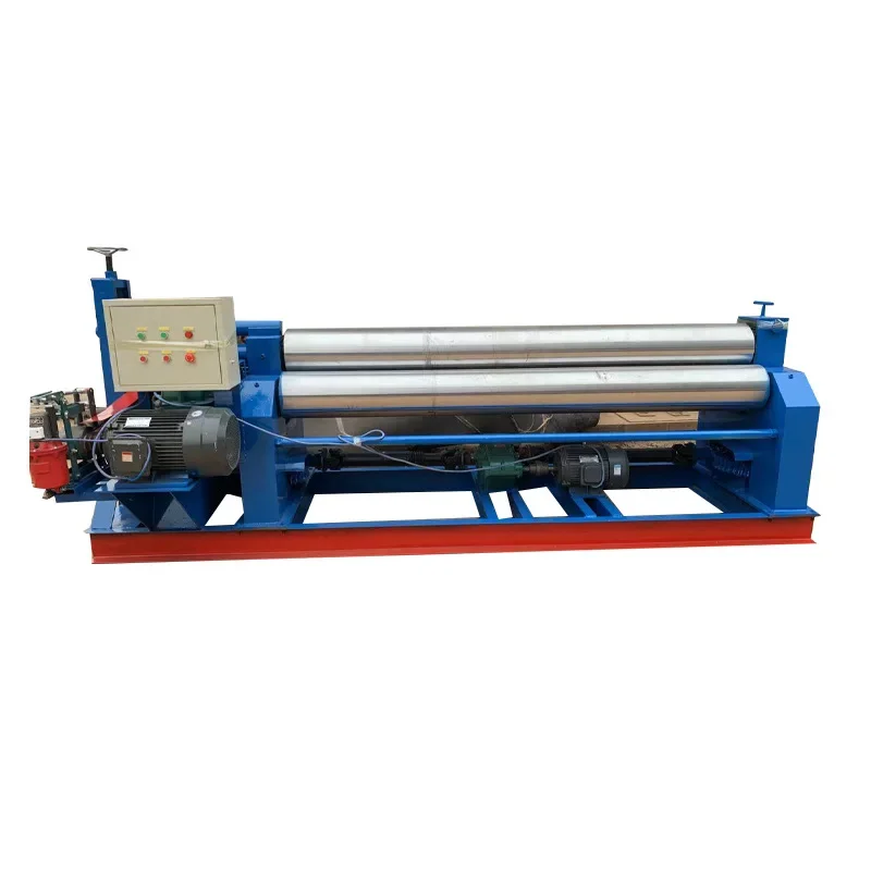 

Electric three-roll mill small stainless steel hydraulic plate rolling machine wholesale