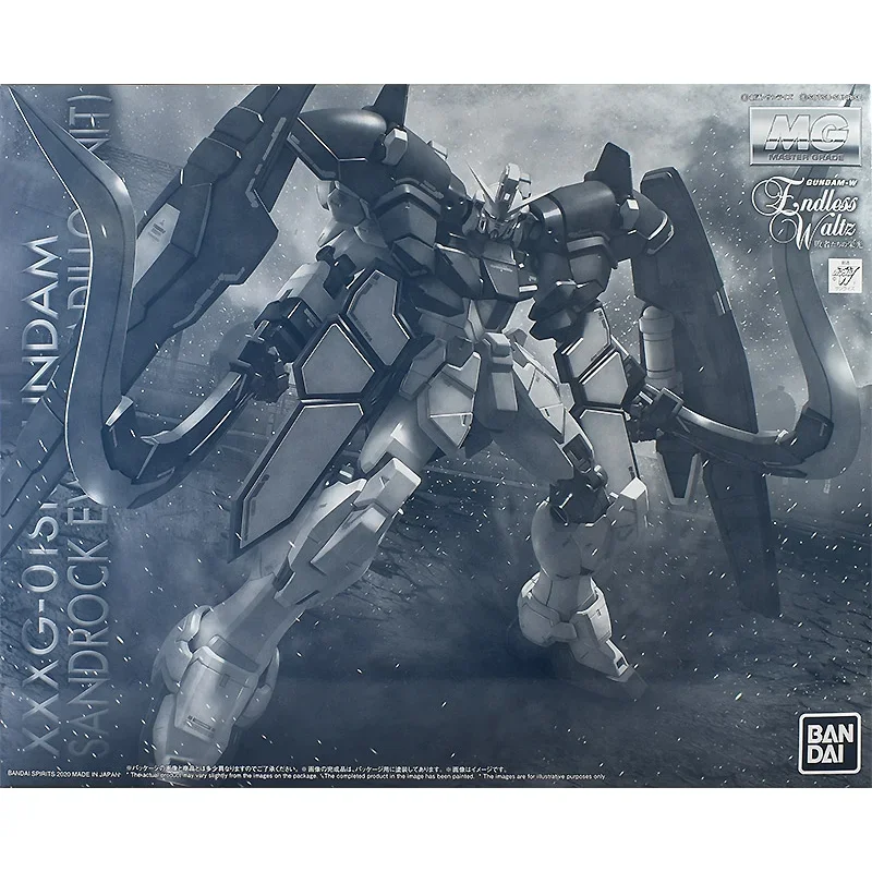 In Stock Bandai Original GUNDAM PB MG 1/100 XXXG-01SR Sandrock Assembly Anime Action Figure Model Toy Collection Ornaments Gifts