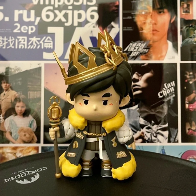 Jay Chou Figura Anime, famoso brinquedo de boneca Signer, coleção ornamento da galeria, arte brinquedo para menino, decoração legal DIY, fantasia