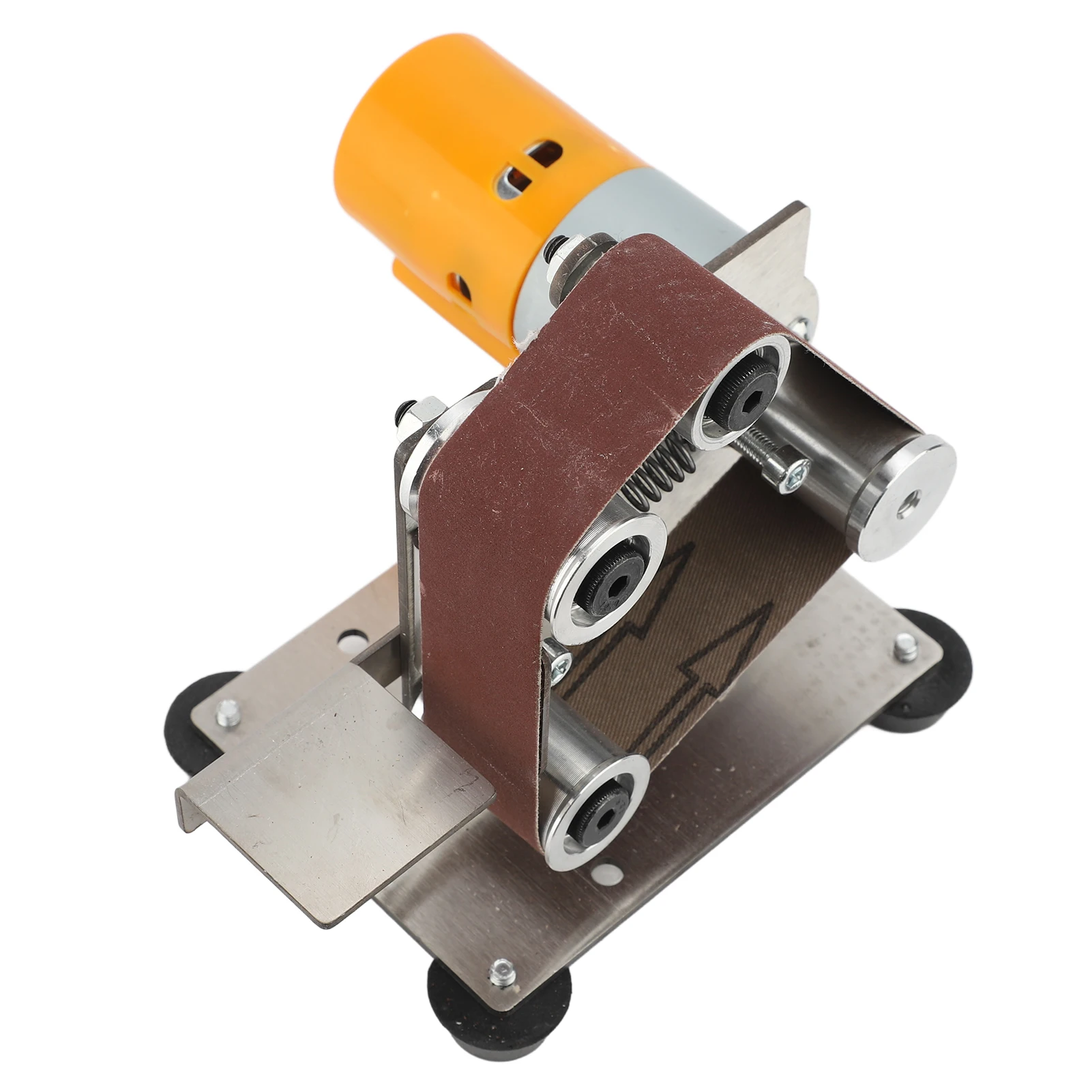 

Мини-ленточная шлифовальная машина Мини-ленточная шлифовальная машина с двойным подшипником, регулируемый угол, вертикальная ленточная шлифовальная машина для дома, настольная ленточная шлифовальная машина