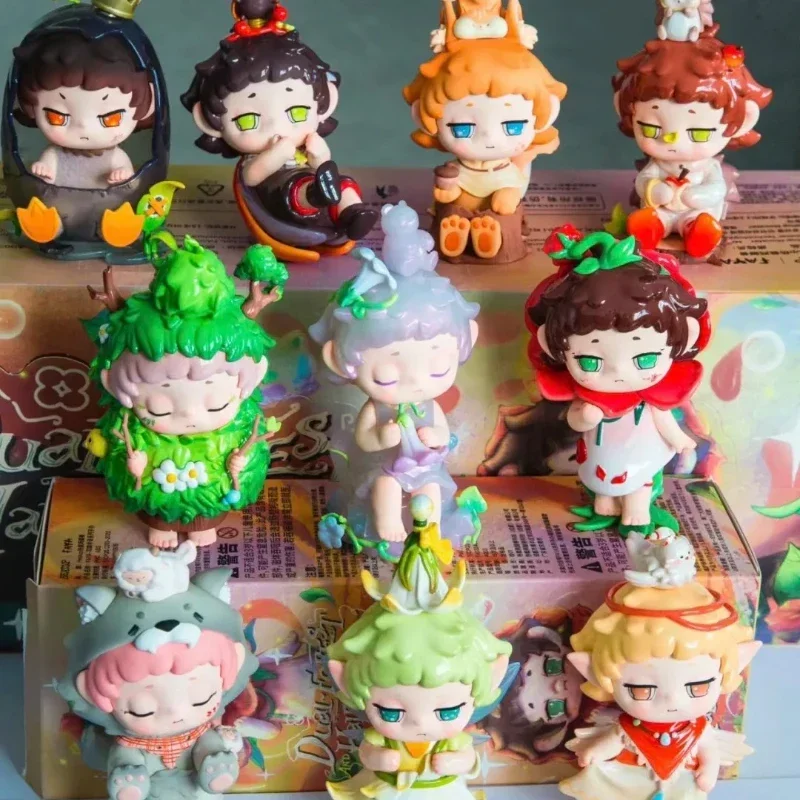 heyone-faya-tourists-forest-and-half-whisper-series-blind-box-toys-cute-action-anime-figure-kawaii-collection-model-dolls-toy-gift