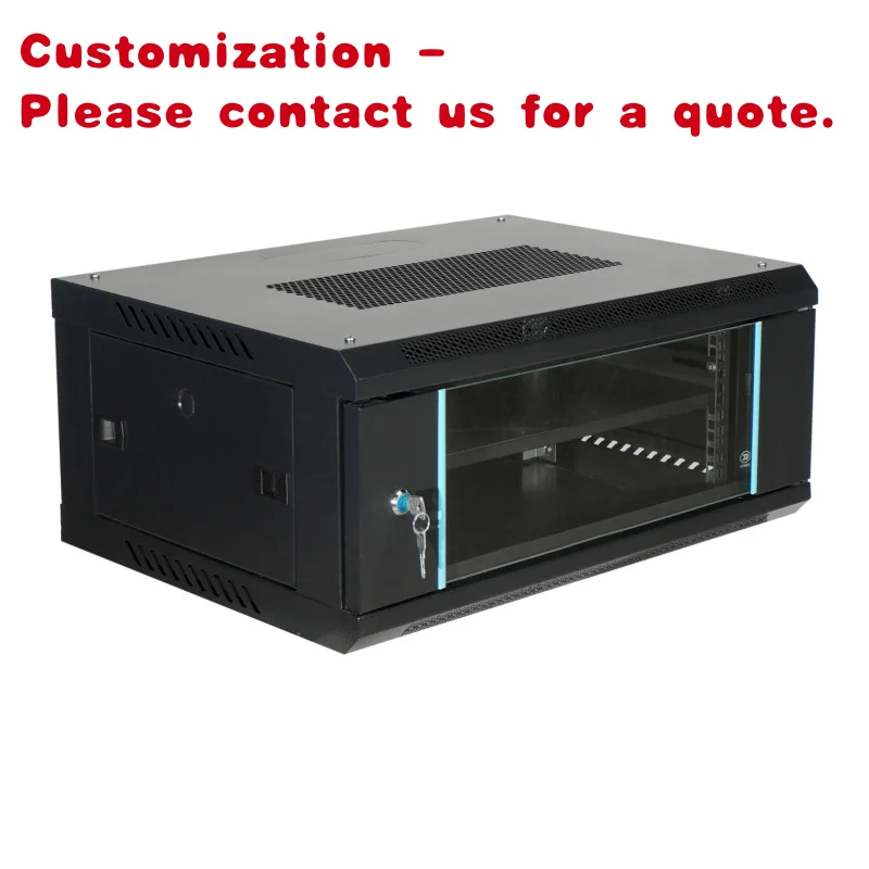 

custom.CE Approved 19 Inch Wall Mount Server Rack SPCC 4U Internet Cabinet Data Center Computer 42U 12U 15U 18U 22U 32U