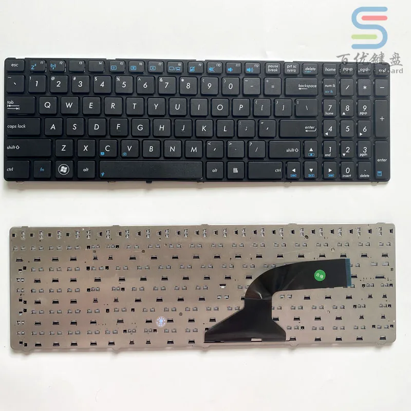 

For ASUS K52D A53 X55VD X54H N73J A52jc K53S P53S X53S Pen Book Keyboard G60 K52N X52N