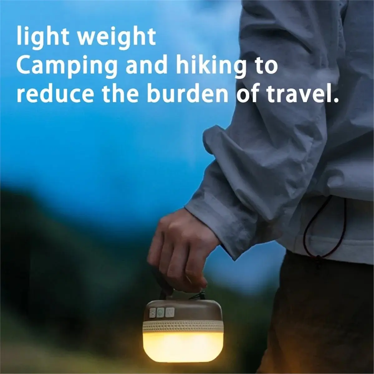 AA19 Camping Lantern Portable Camping Light 5 Lighting Modes Hanging Outdoor Tent Camplights Home Emergency Lamp