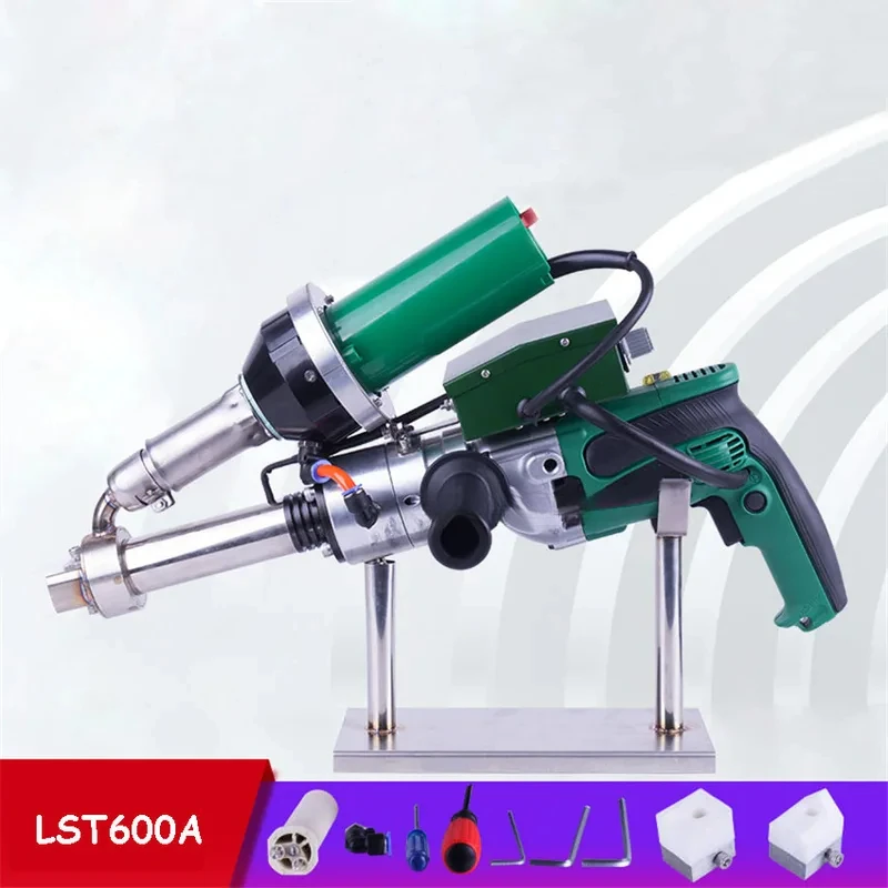 LST600A Gun Plastic Extrusion Welder PP HDPE Welding Hand Extruder 1-20Mm 220V/110V