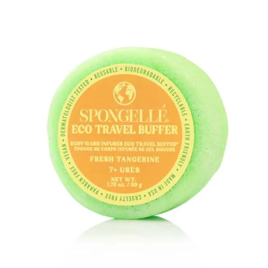 

Eco Collection Travel Body Buffer Body Scrubber Bath and Shower Loofah for Men and Women Biodegradable, Cruelty-Free, Vegan, De