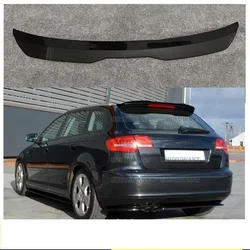 UBUYUWANT REAR WING SPOILER For Audi A3 Sportback 8P Facelift 2004-2013 ABS Plastic Glossy Black CAR WING SPOILER A3 Hatchback