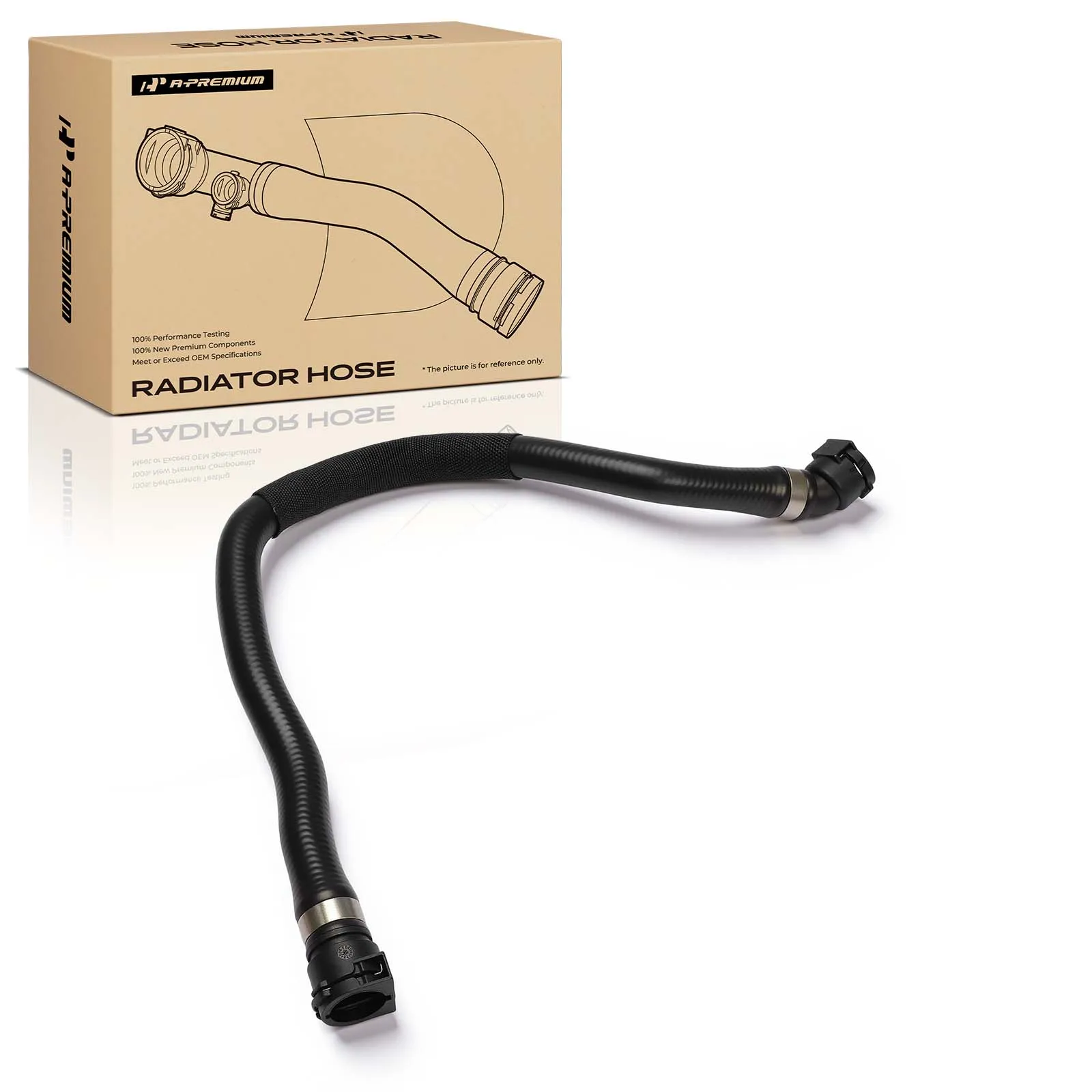 A-Premium Radiator Coolant Hose for BMW 760i 2004-2006 760Li 2003-2008