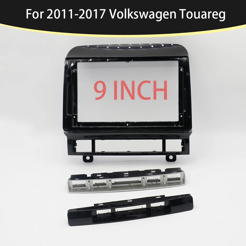 

Подходит для Volkswagen Touareg 2011-2017 гг., навигационная рамка с центральным управлением, панель модификации большого экрана Android