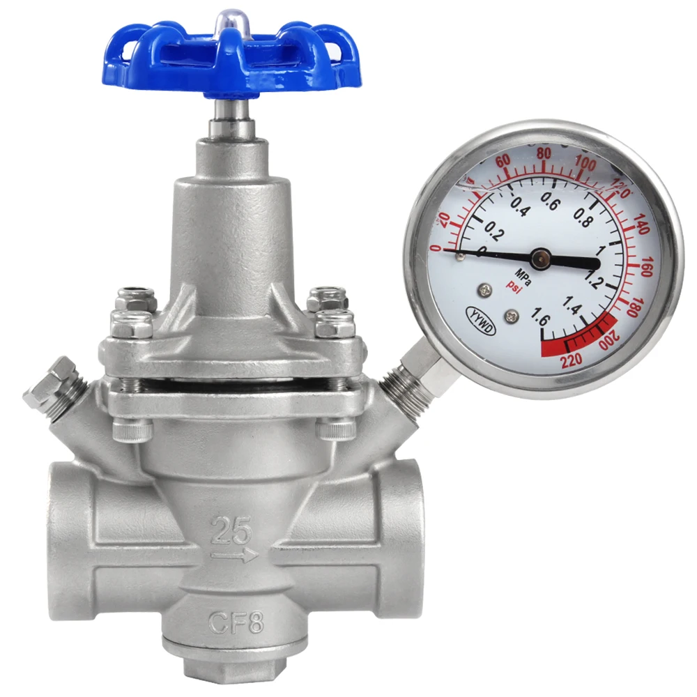 

TKFM Design of Stainless Steel 304 Regulator Pressure Vacuum Relief Valves for Water air Oxygen