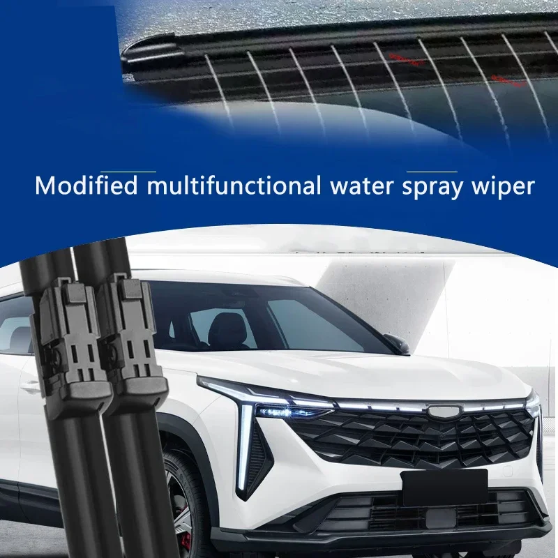 

Car Modify Front Windshield Water Spray Wiper Blades Wet Arm Cleaning Wiper For Geely Azkarra Atlas Pro CITYRAY STARRAY ATLAS