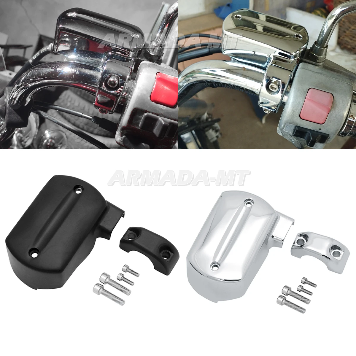 XVS400 XVS650 Motorcycle Front Brake Master Cylinder Reservoir Cover Caps For Yamaha Dragstar V-Star DS 400 650 XVS1100 XVS1300
