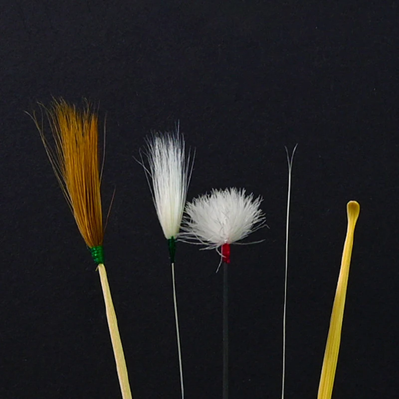 5/6pcs Feather Ear Pick Wax Remover Curette Ear Dig Tool Spoon Cleaner Stick Ear Dig Tools Ear Care Massage Relaxing