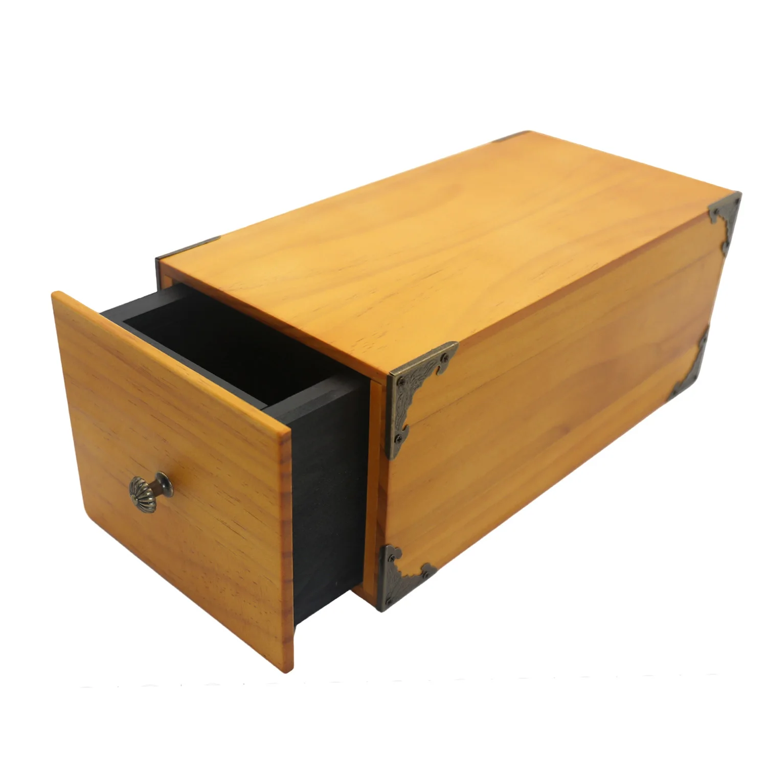 無垢材引き出しボックス-30cm-15cm-125cm-手品用ボックス-プロマジシャン-ステージイリュージョン-ギミック-メンタリズム