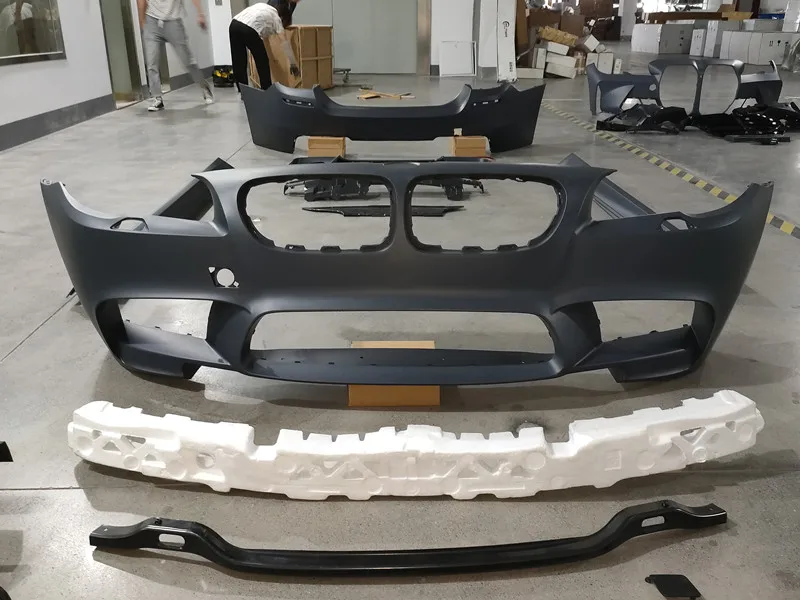 Body Kits Include Front Rear Bumper Side Skirts M5 Style for BMW 5 Series F10 F18  2010-2016 Bodykit