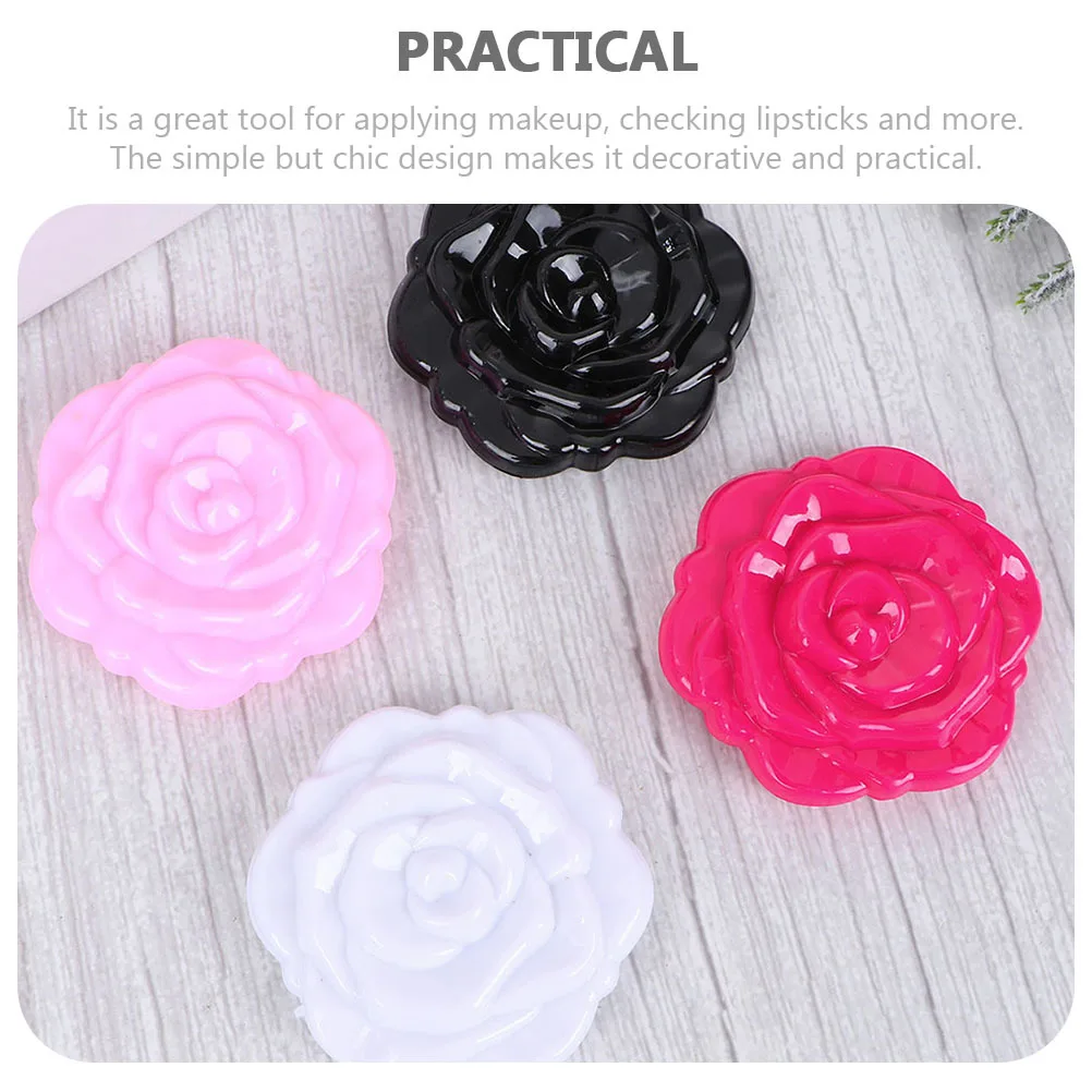 12 stuks draagbare dubbelzijdige make-upspiegels compacte opvouwbare lichtgewicht reiszakspiegel zakspiegel make-up tool