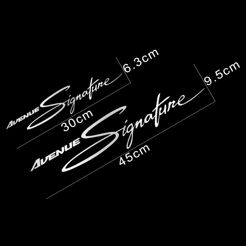 دراجة نارية ملصق الجبهة هدية التوقيع ملصق حائط من الفينيل دراجة نارية مقاوم للماء اكسسوارات الديكور لياماها Avenue 500 530 560