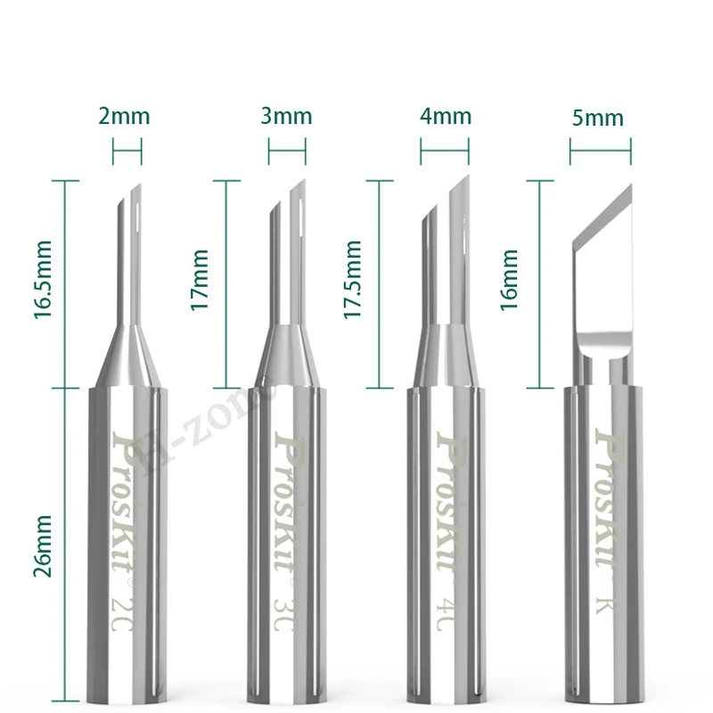 Proskit 936 Series Soldering Iron Head Universal Knife Tip 60W Internal Thermal Constant Temperature Electric Soldering Iron Tip