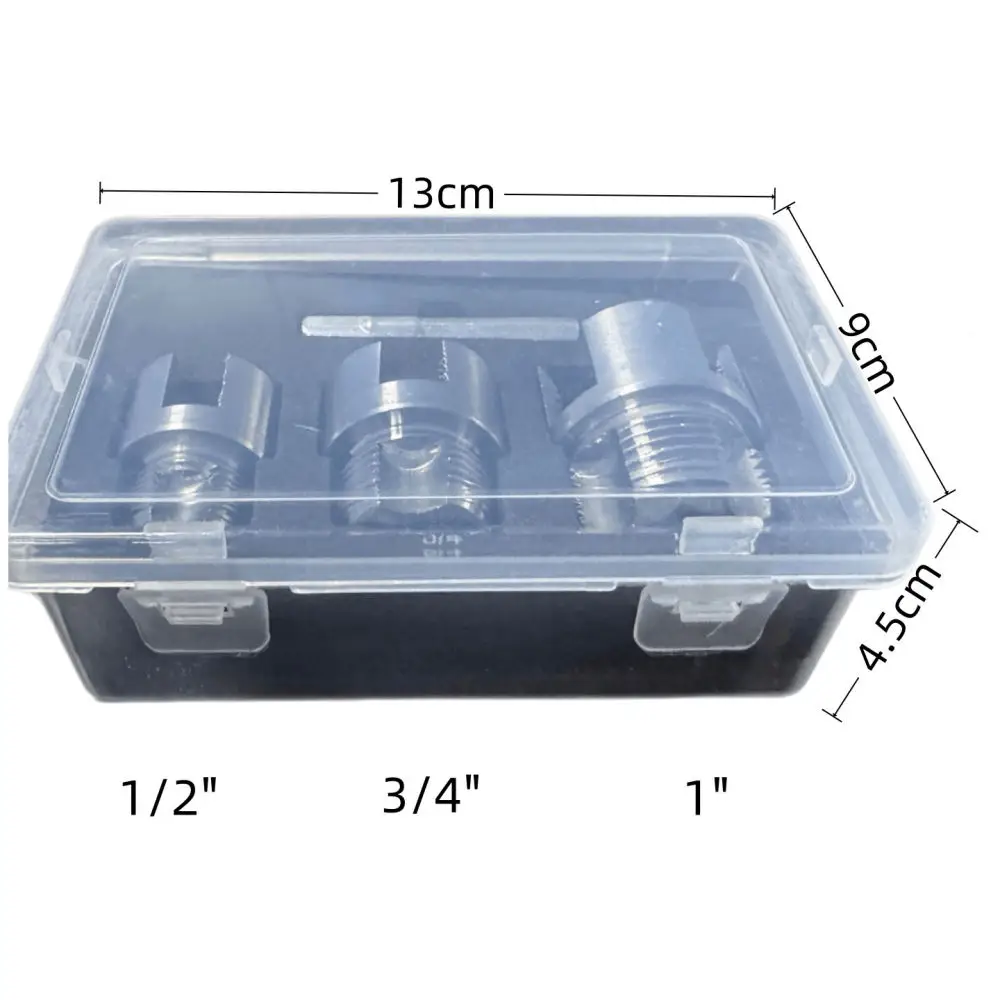 Professional Pipe Threading Tap Die Set Carbon Steel Manual Thread Maker For PPR Plumbing Maintenance Connection Work Tools