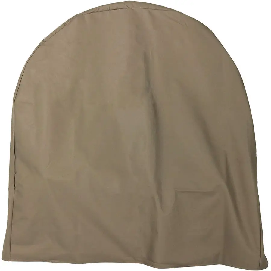 

Firewood Log Hoop Cover HeavyDuty Outdoor WeatherResistant Polyester with PVC Backing 40Inch Khaki