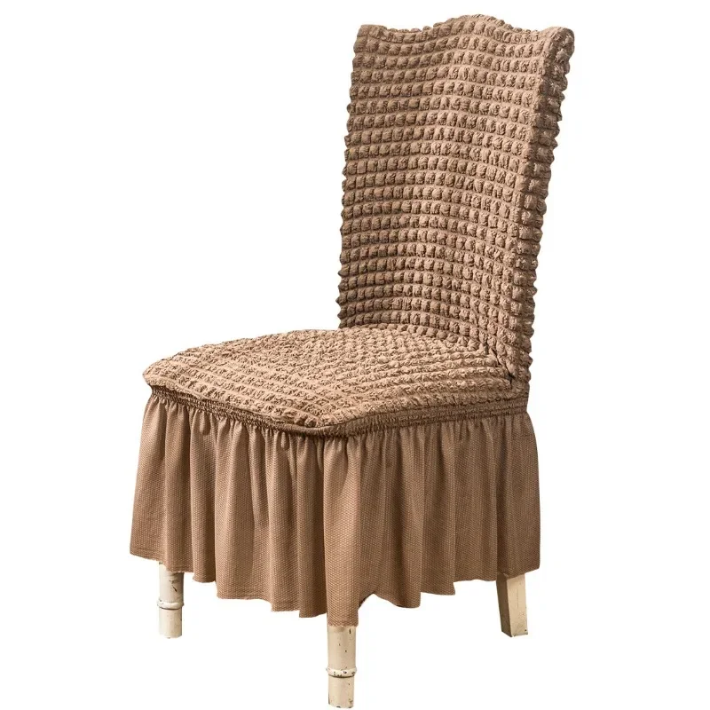 2026 Puff Wedding Chair Cover Banquet Luxury Cover for Chairs Spandex Elasticity Stretch High Back Chair Case Protect
