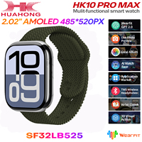 Smart Watch HK10ProMax Series 10 For Apple Man BT call Ai Watch Face Woman Gravity Sensing 2.02 \