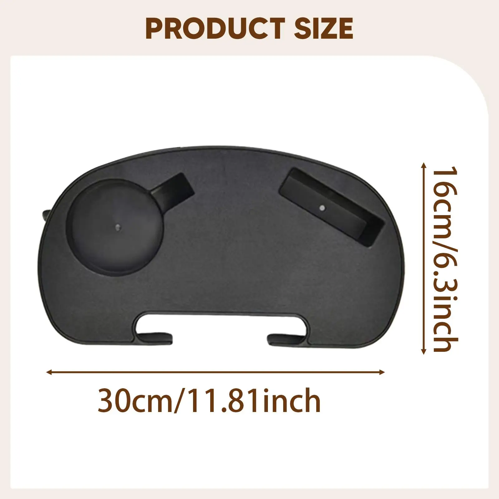 حامل أكواب كرسي مع مشبك فتحة للهاتف على صينية للتخييم في الهواء الطلق