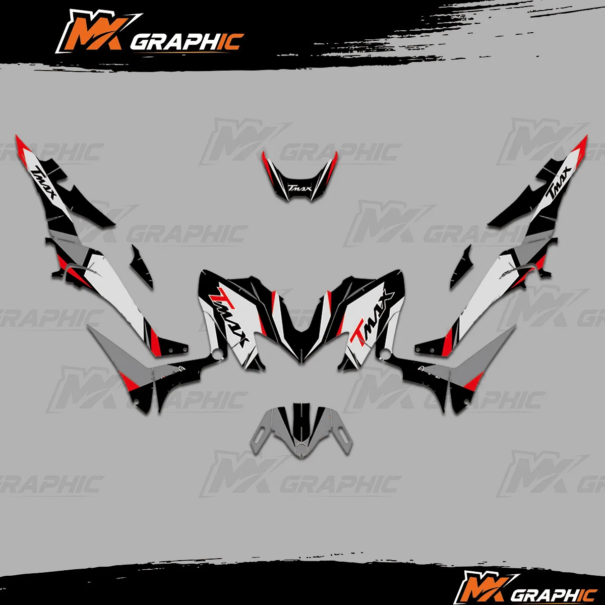 

For Yamaha TMAX T-MAX 530 2015 2016 2017 2018 2019 Graphics Stickers Decals Motorcycle Background