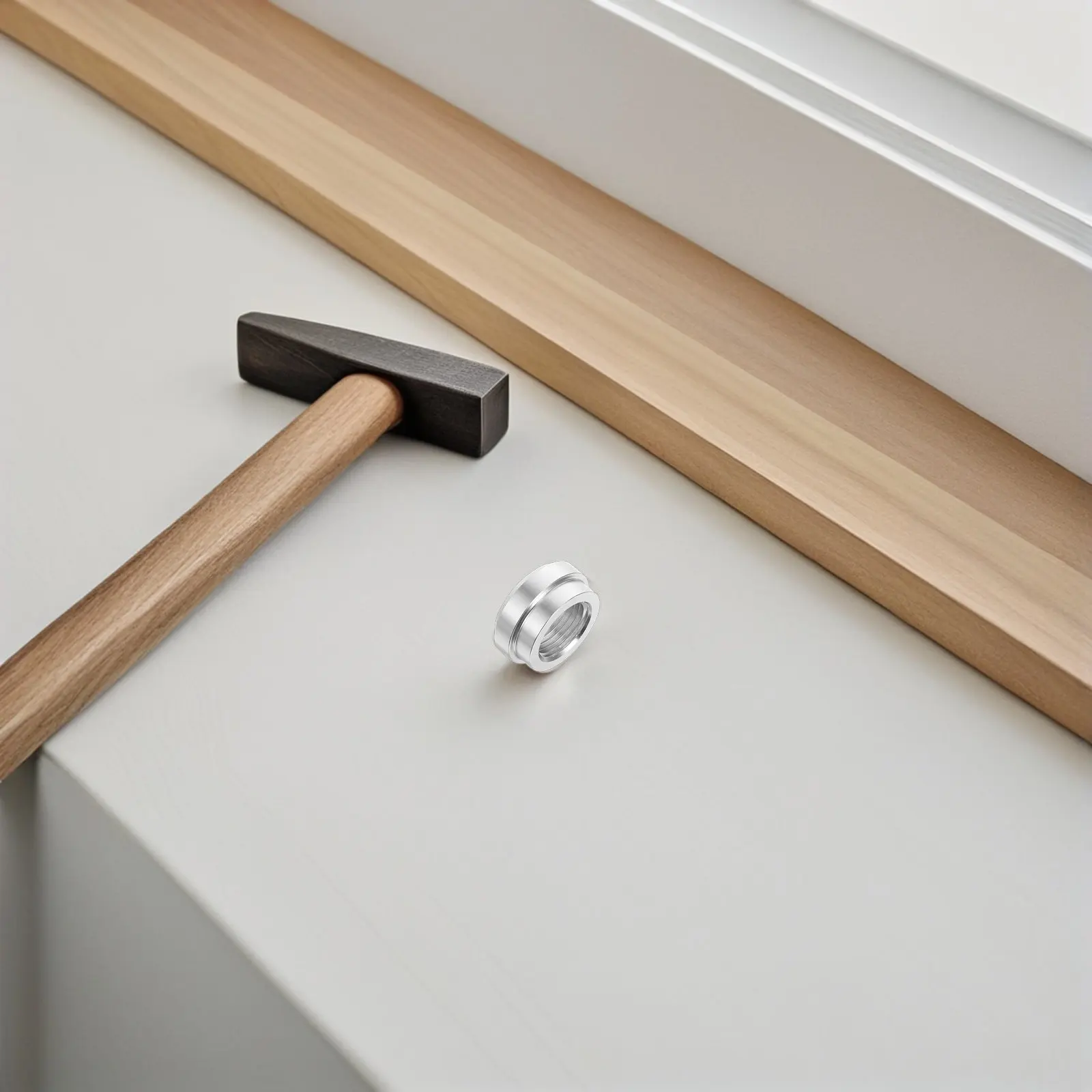 

3/8" Npt Aluminum Weld Bung Stepped Fuel Tank Adapter For Automotive Industrial Use Weldable Pipe Fitting