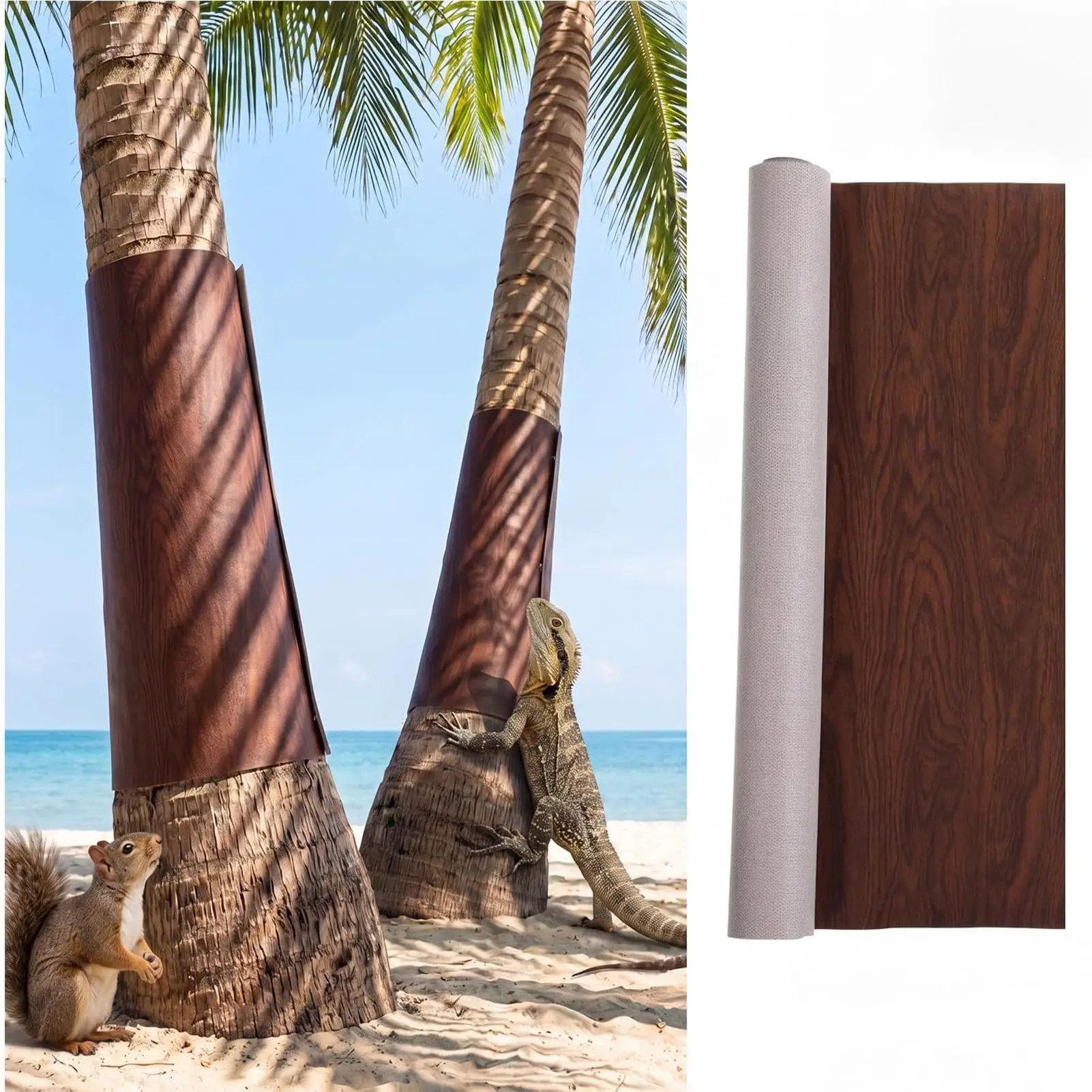 Tree Trunk Wrap 40x140cm Waterproof Bark Protective Shield Tree Bark Wrap For Outdoor Garden Yard Orchard Plant Protection