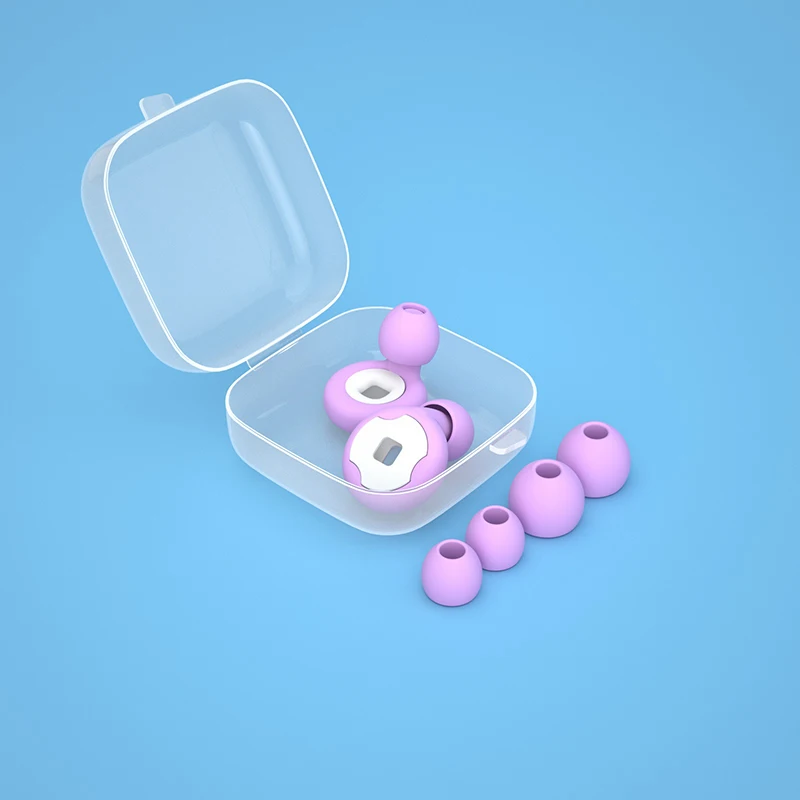 Noise-cancelling Earplugs, Airplane Travel, Ring-shaped Silicone Combination Earplugs, Have A Good Sleep Noise Reduction Effect