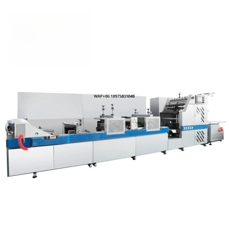 High-Speed Intelligent Post-Processing Equipment Fully Automatic Printing Die-Cutting Folding Machine for Paper Processing