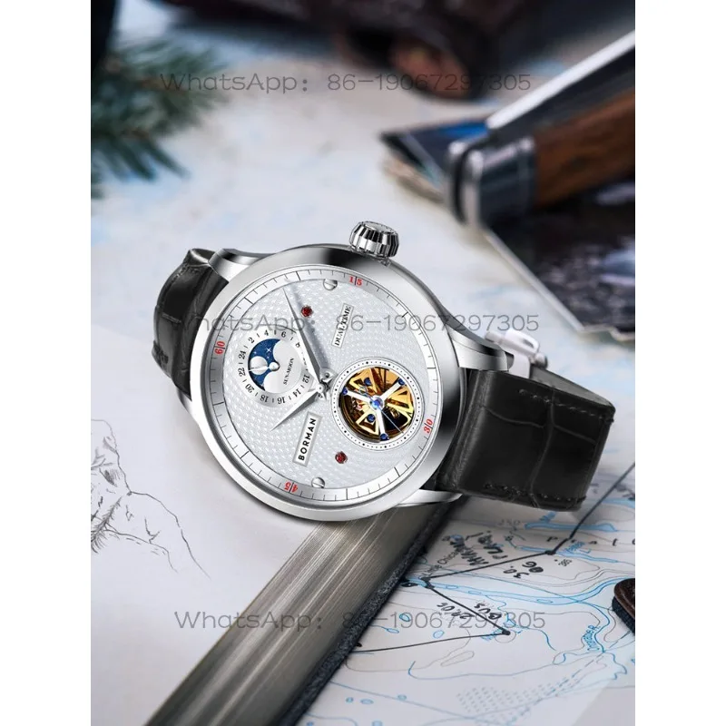 Watch Men's Mechanical Watch Fully Automatic Famous Brand Waterproof Hollow