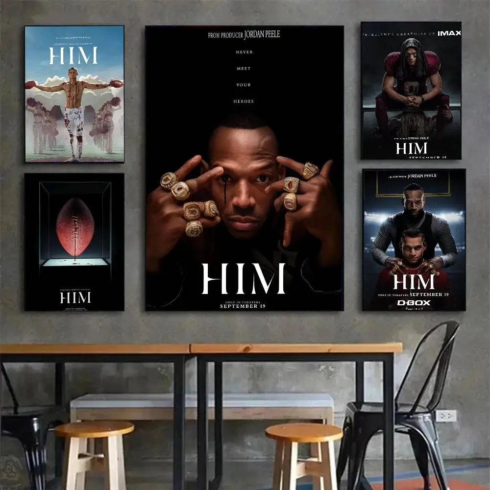 ملصق فيلم الرعب H-Him-MT من المسلسلات التلفزيونية الساخنة هدية مع مطبوعات لتزيين غرفة النوم وغرفة المعيشة والعرض