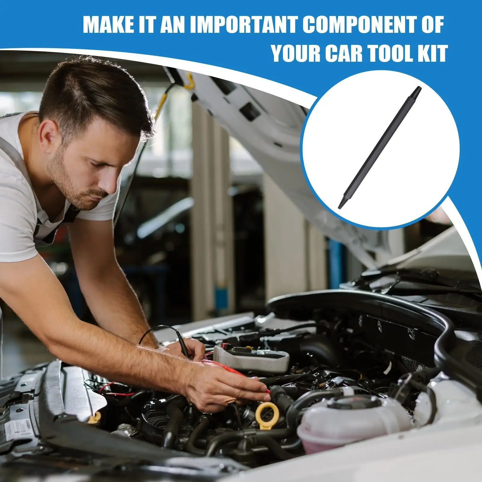 Damaged Spark Plug Remover Inverted Cone Spark Plug Extractor Tool Broken Spark Plug Screw Remover Set Automotive Repair Kit
