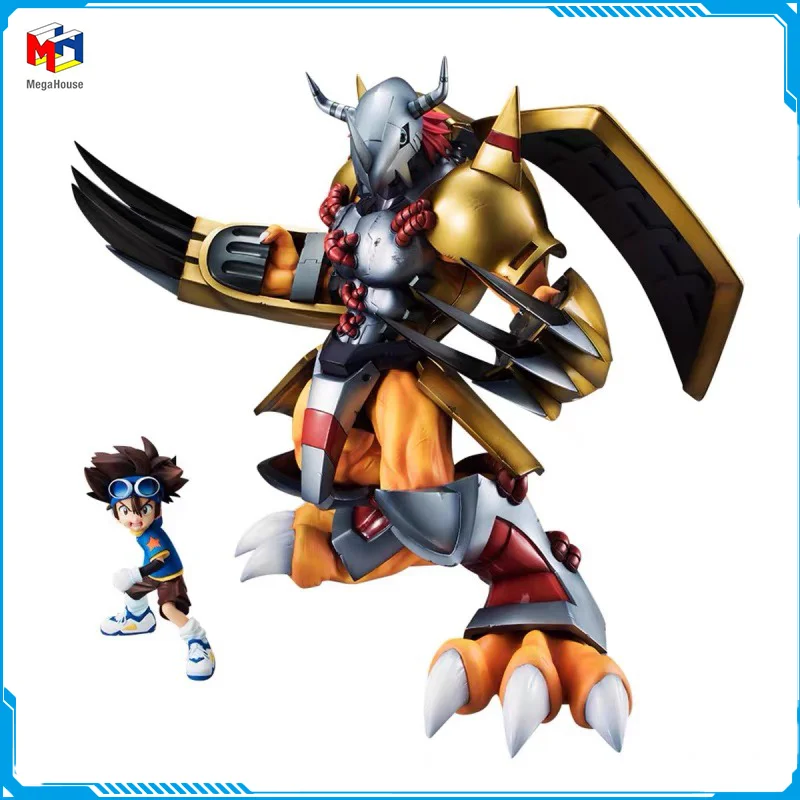 

In Stock Megahouse G.E.M Digimon Adventure WarGreymon New Original Anime Figure Model Toy for Boy Action Figure Collection Doll