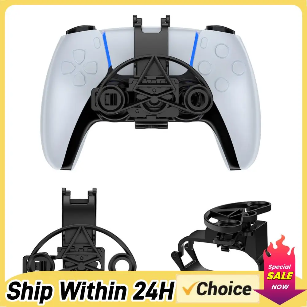 Mini Steering Wheel for PS5 Controller Simulates Car Steering Wheel 3D Printing Racing Wheel Auxiliary Replacement Accessories